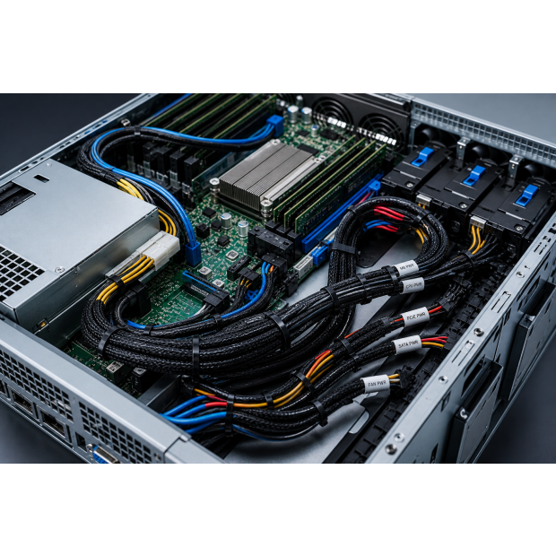 AI Server Wiring Harnesses for AI server and data center applications - view 3